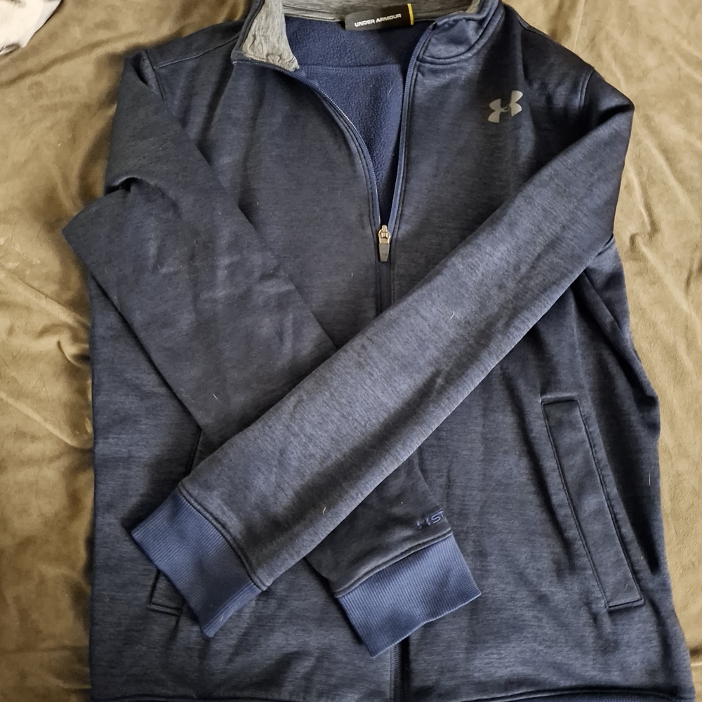 Under Armour Navy Full-Zip Jacket